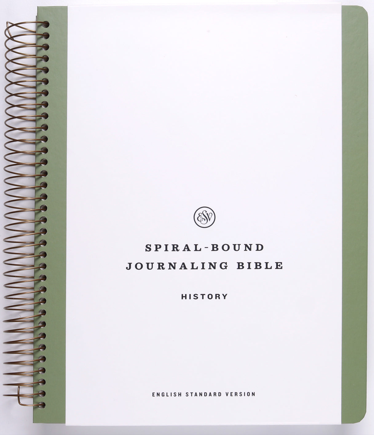 ESV Journaling Bible, History (Spiral Hardcover)