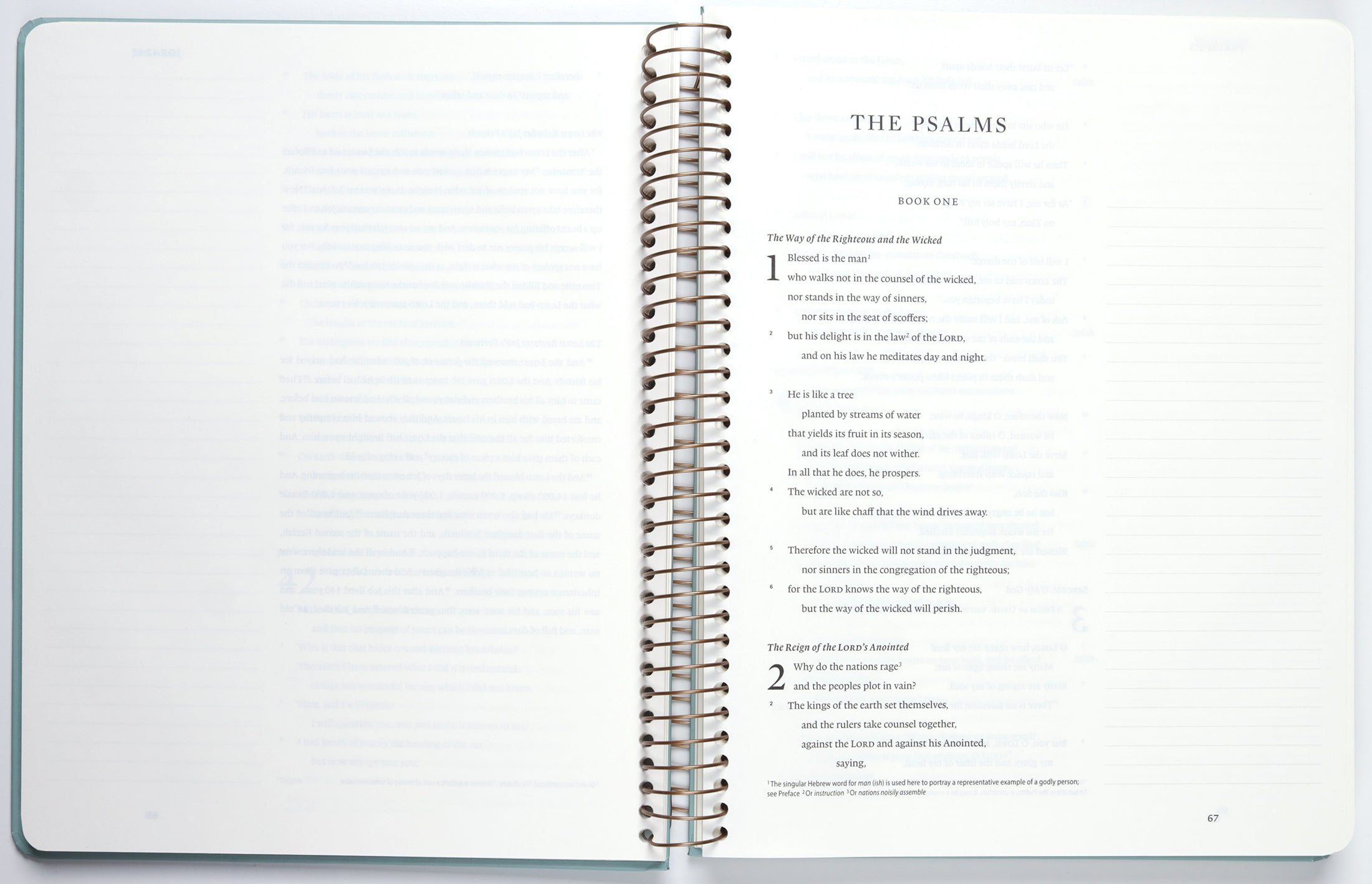 ESV Journaling Bible, Poetry (Spiral Hardcover)