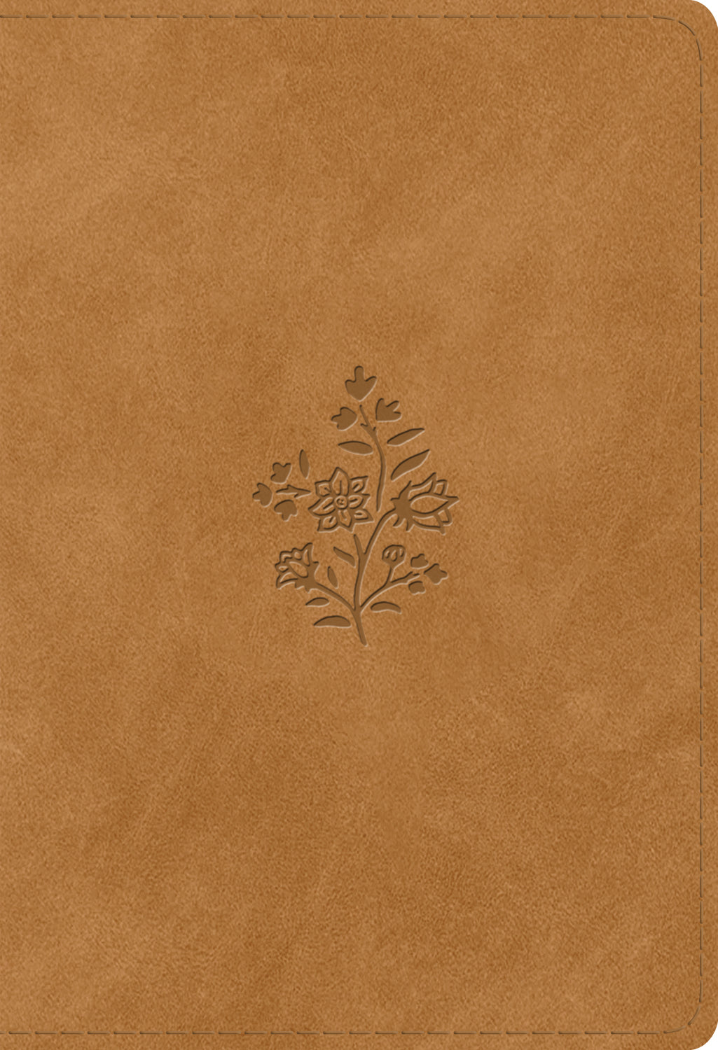 ESV Student Study Bible, Nubuck Caramel, Wildflower Design