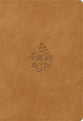ESV Student Study Bible, Nubuck Caramel, Wildflower Design