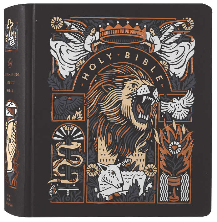ESV Journaling Study Bible, Artist Series by Joshua Noom, The Lion and the Lamb