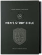 ESV Men's Study Bible, Charcoal, Shield Design