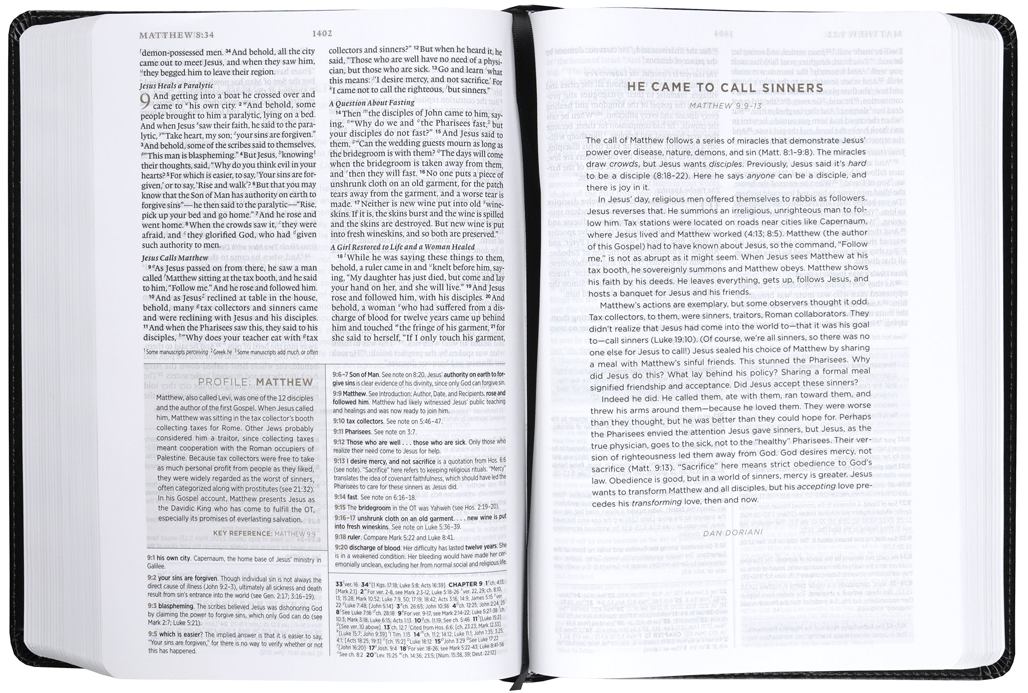 ESV Men's Study Bible, Charcoal, Shield Design
