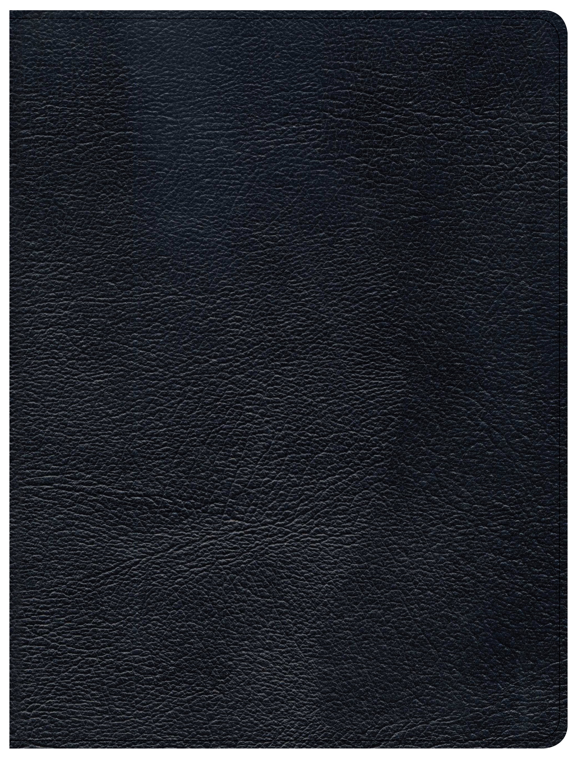 CSB Tony Evans Study Bible Black Indexed (Black Letter Edition)
