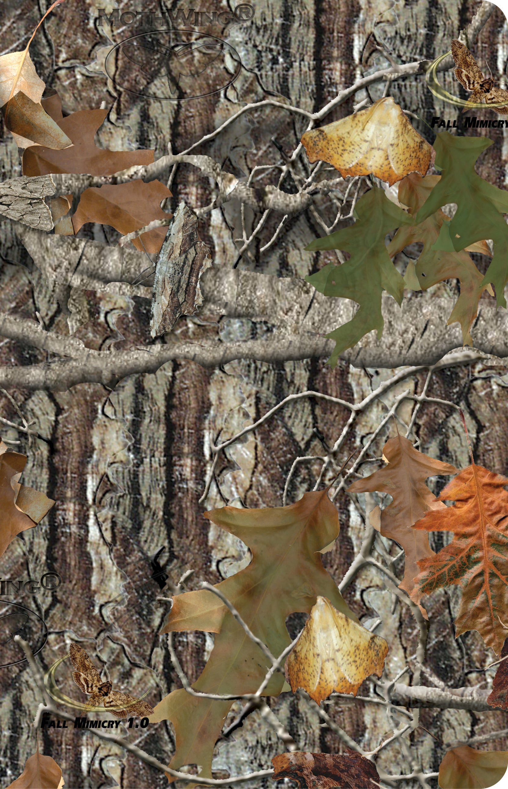 KJV Large Print Sportsman's Bible Mothwing Camouflage