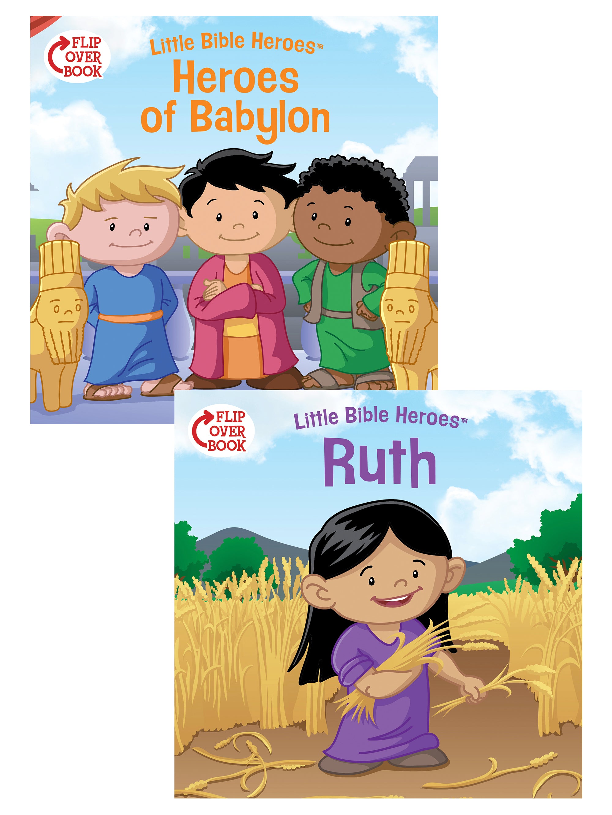 Heroes of Babylon/Ruth Flip-Over Book (Little Bible Heroes Series)