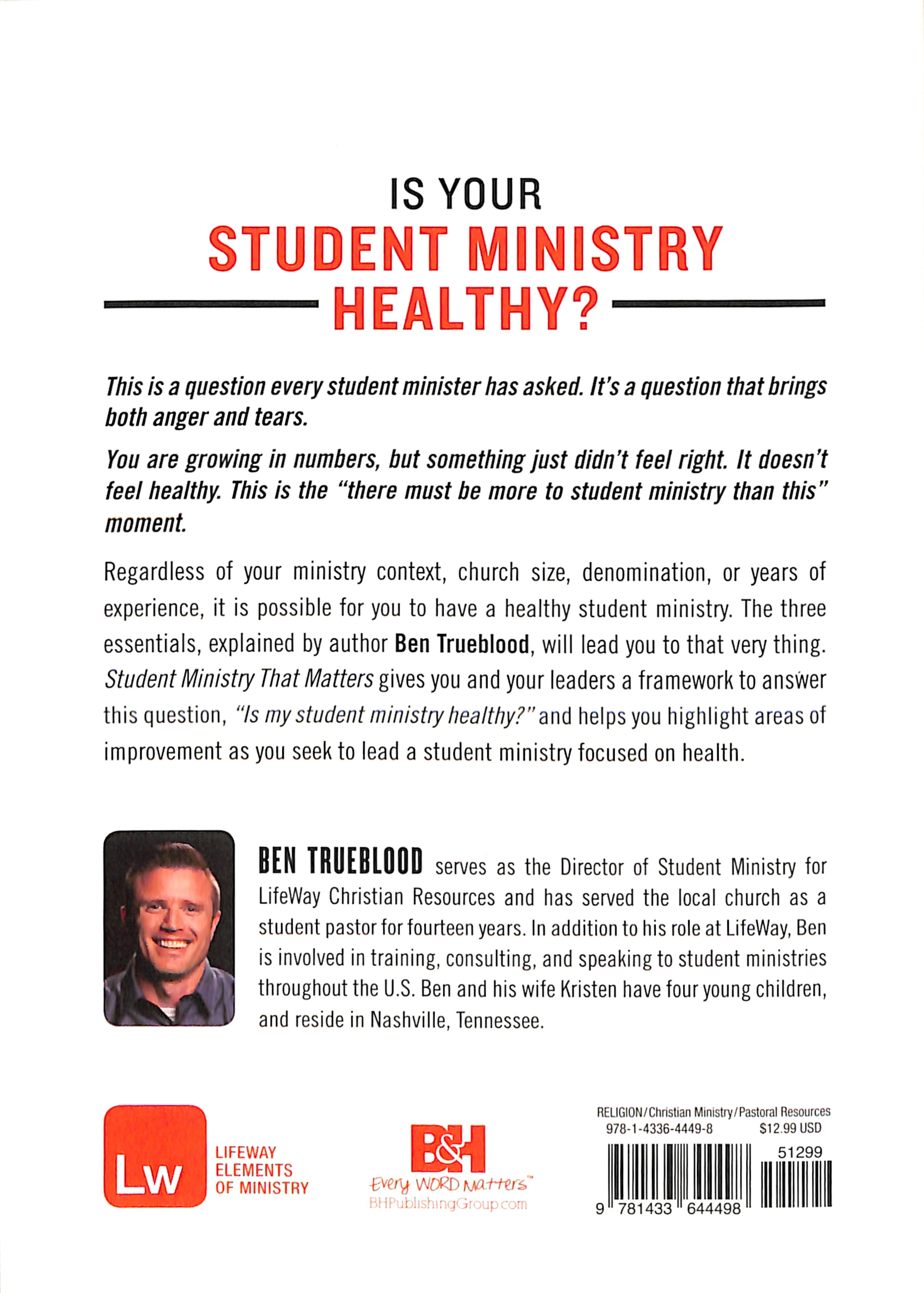 Student Ministry That Matters