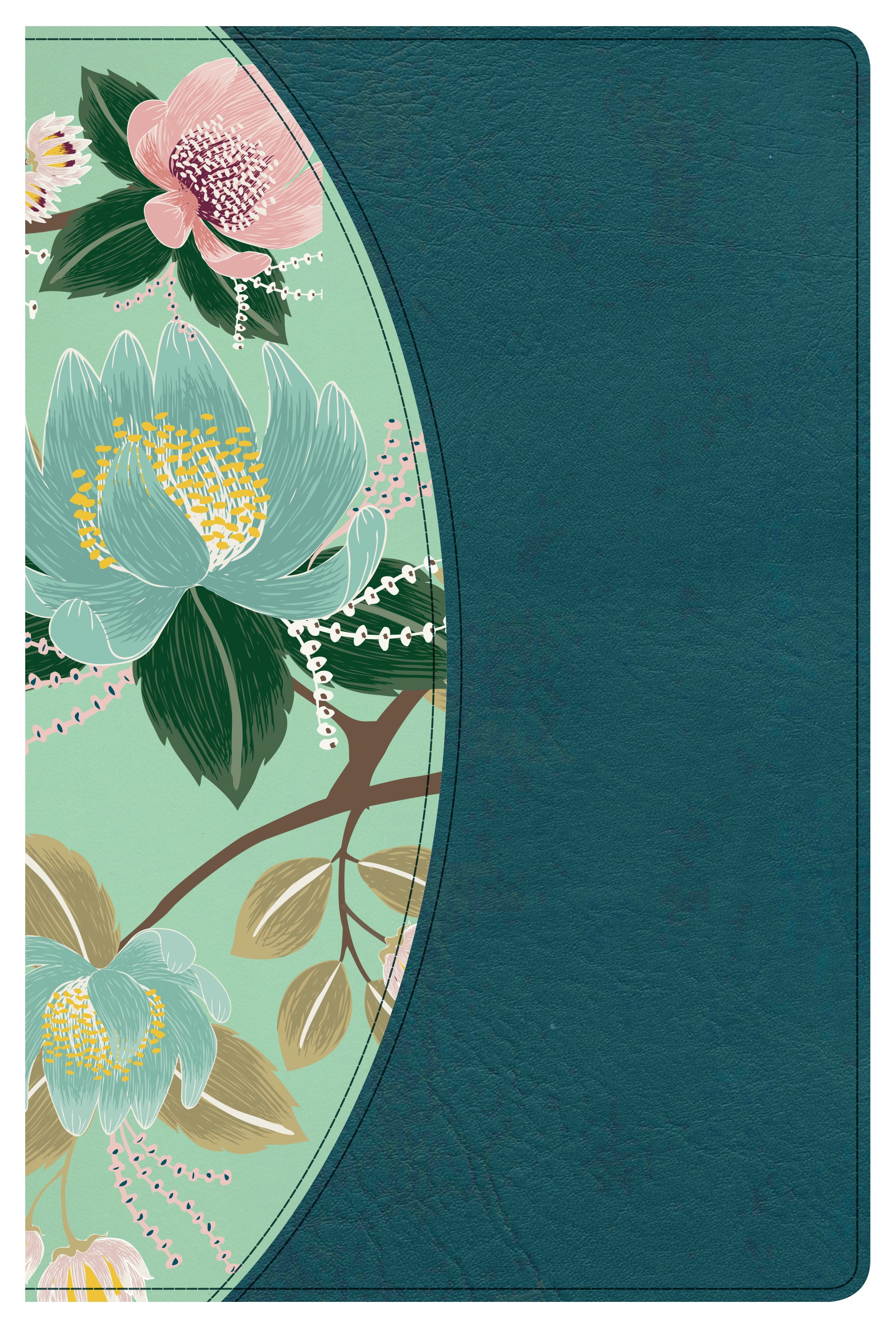 CSB Study Bible For Women Teal Flowers Indexed