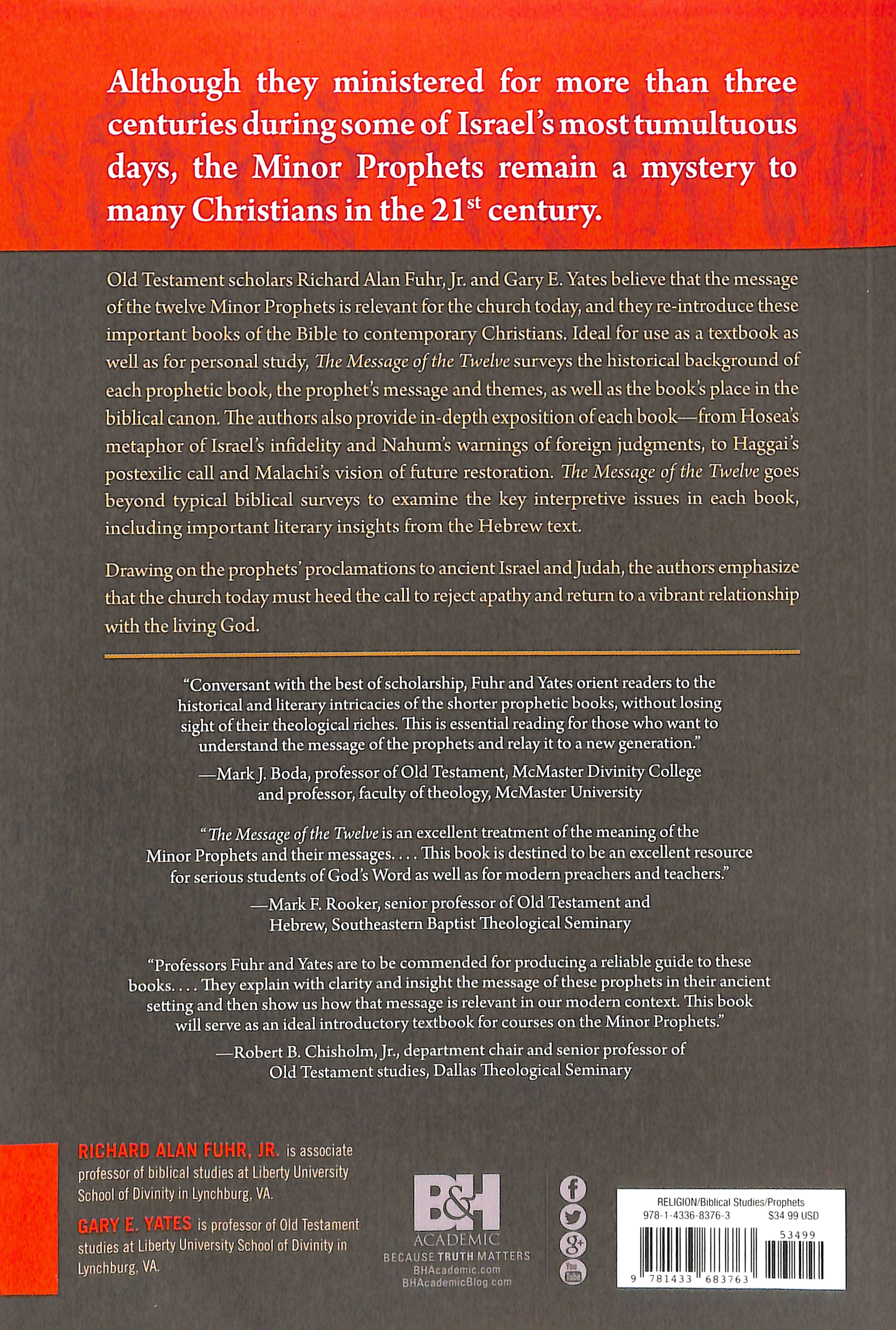 The Message of the Twelve: Hearing the Voice of the Minor Prophets