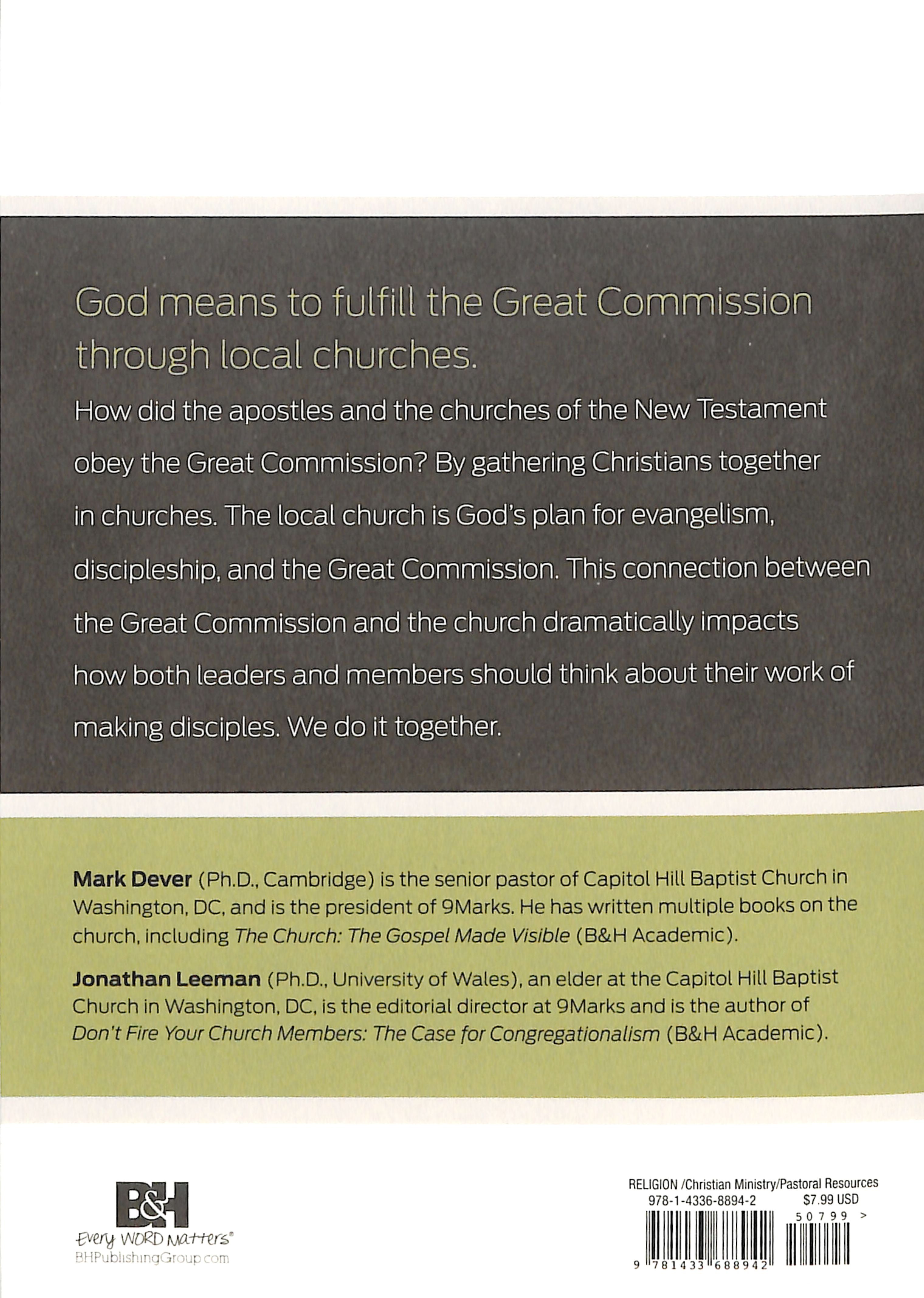 Understanding the Great Commission (Church Basics Series)
