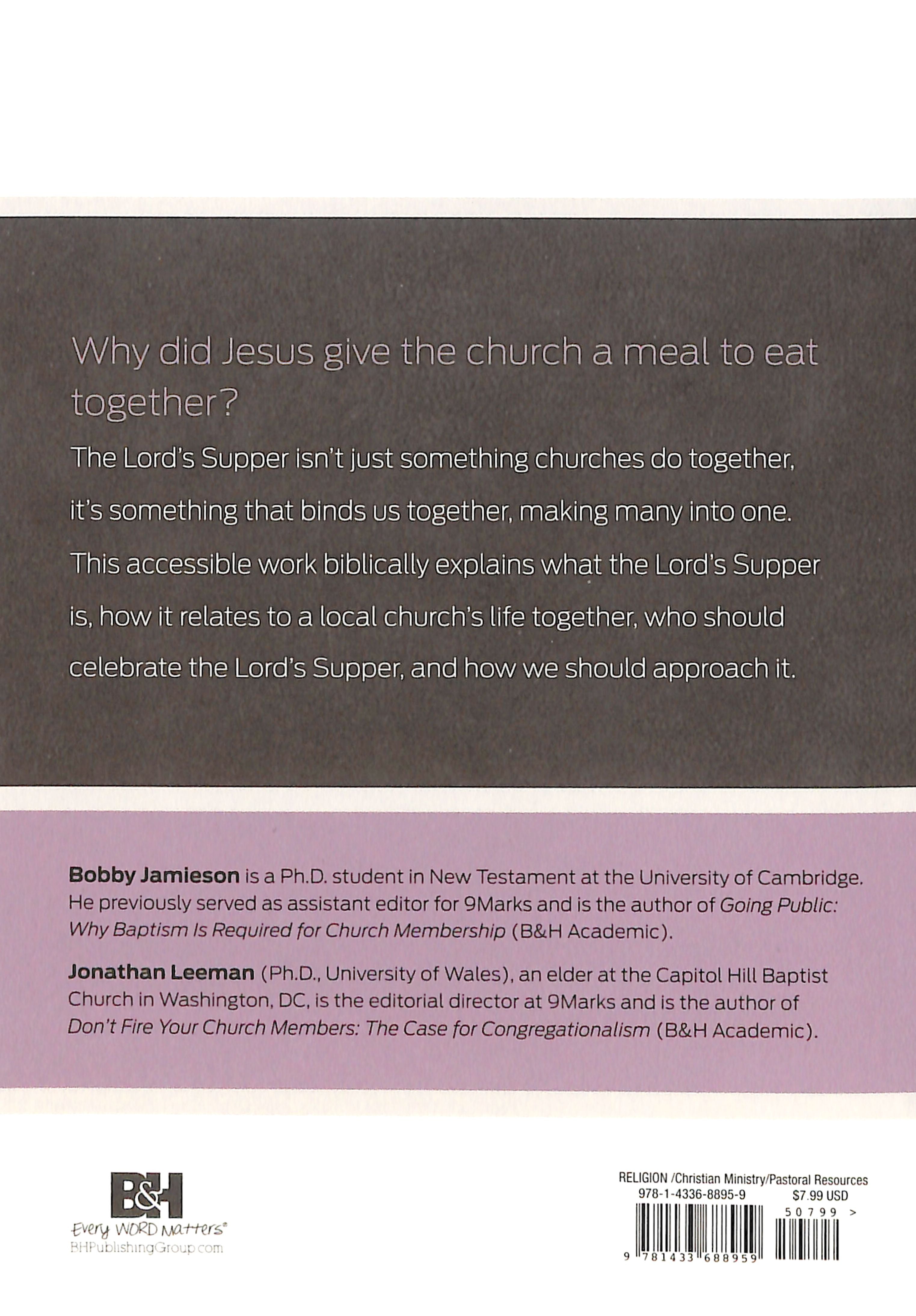 Understanding the Lord's Supper (Church Basics Series)