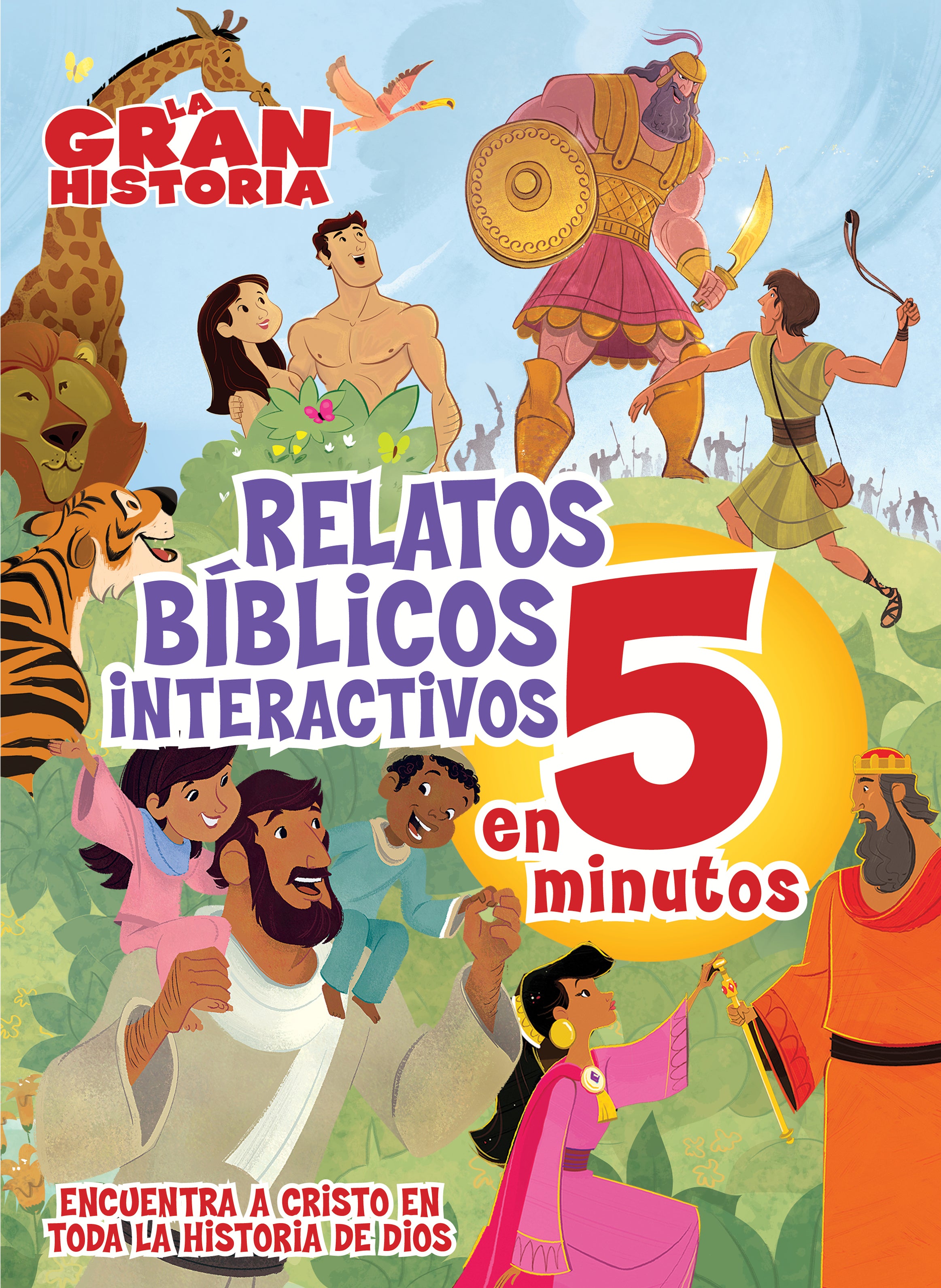 La Gran Historia, Relatos Biblicos En 5 Minutos, Tapa Dura Acolchada (Spanish)