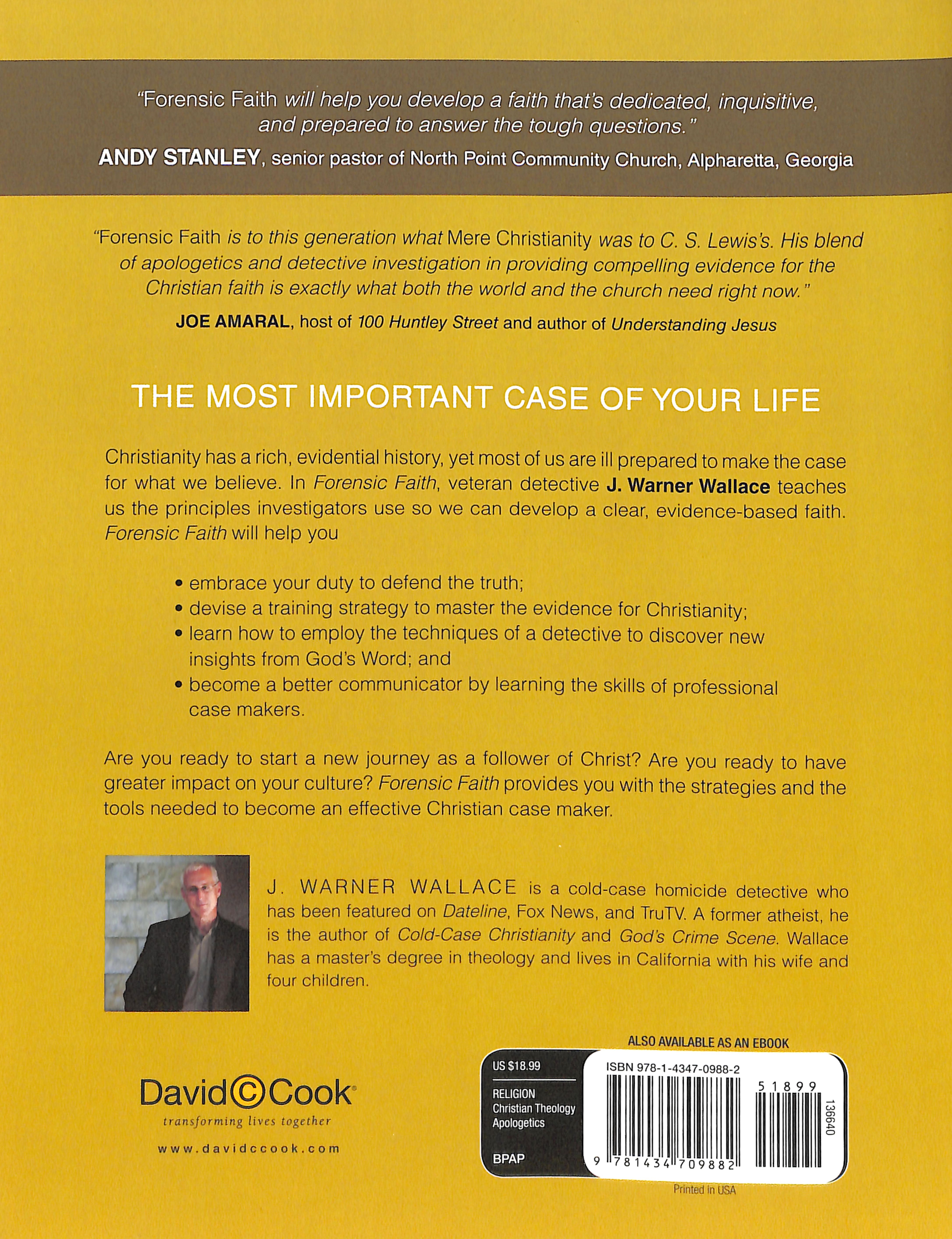 Forensic Faith: A Cold-Case Detective Helps You Rethink and Share Your Christian Belief