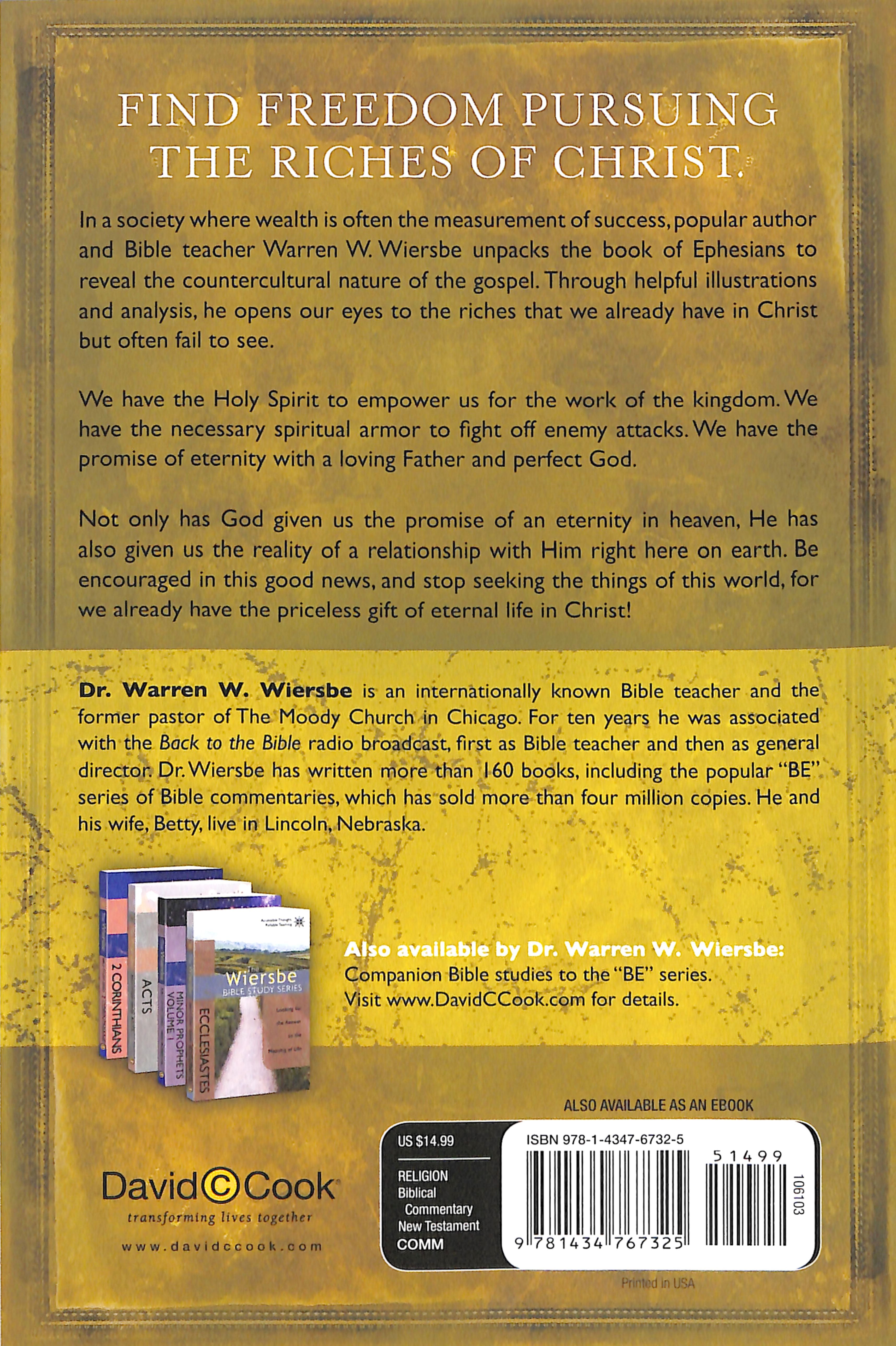 Be Rich (Ephesians) (Be Series)