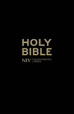 NIV Popular Cross-Reference Black Leather