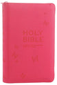 NIV Pocket Bible Pink Soft-Tone Zippered (Black Letter Edition)
