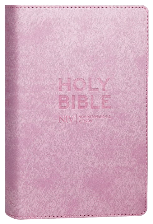 NIV Pocket Pastel Pink Bible Soft-Tone