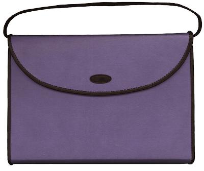 NIV Thinline Carrie Bible Lavender/Chocolate