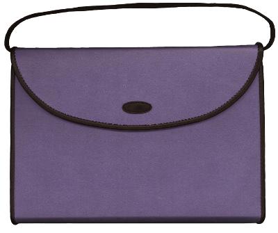NIV Thinline Carrie Bible Lavender/Chocolate