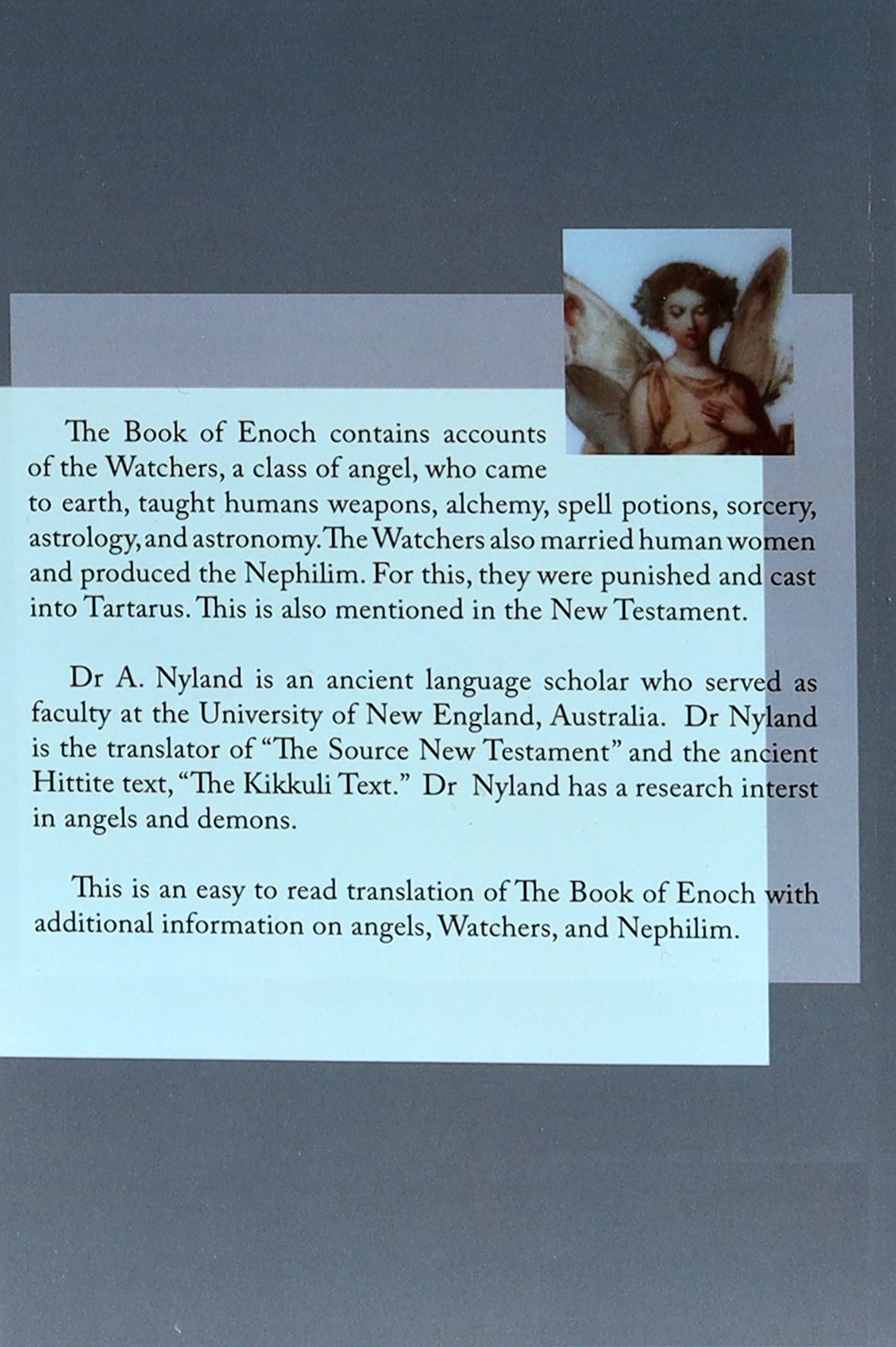 Book of Enoch: Angels, Watchers and Nephilim.