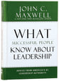 What Successful People Know About Leadership