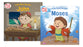 Moses/John Flip-Over Book (Little Bible Heroes Series)