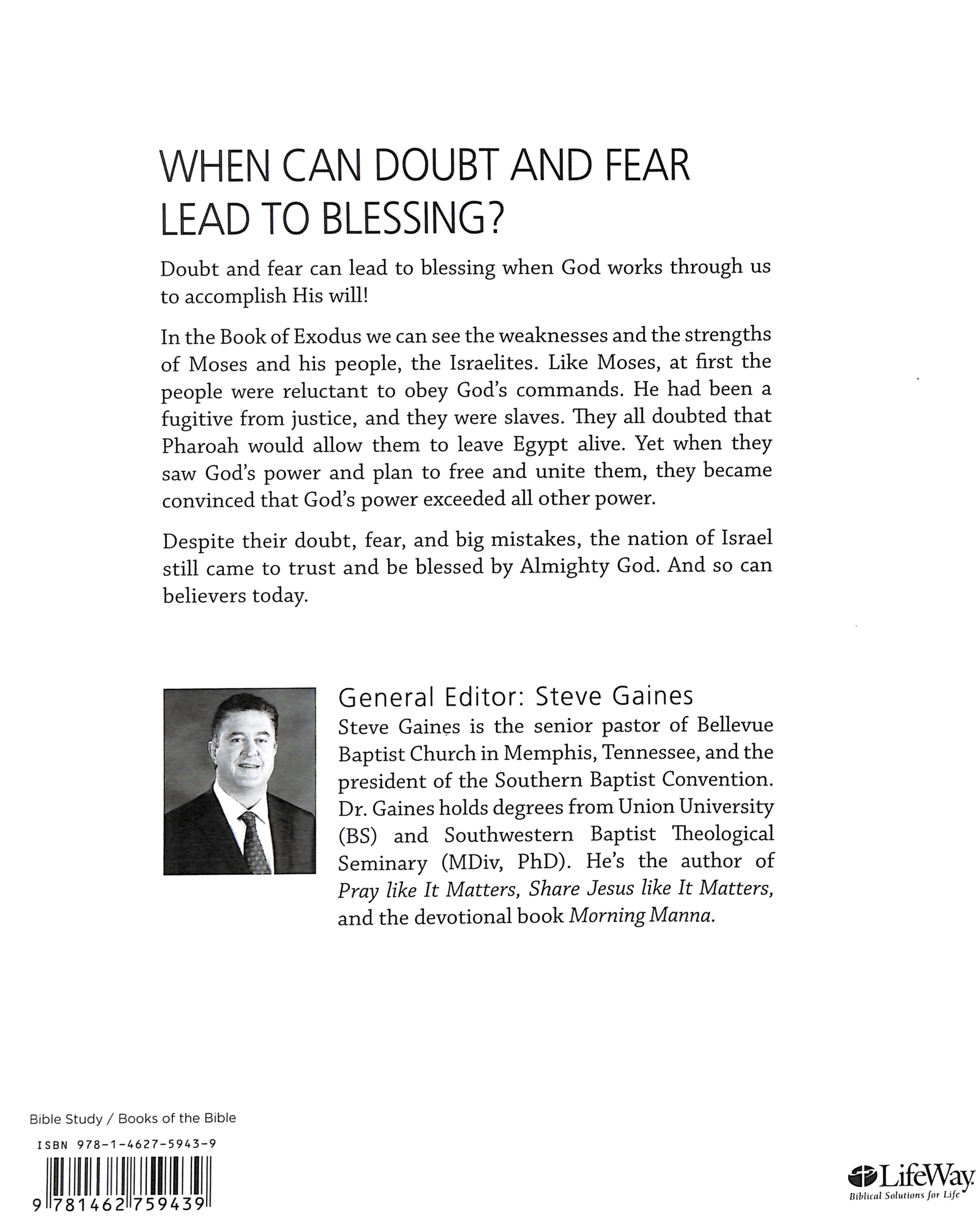 Exodus - Journey of Fear, Doubt, and Blessing (Explore The Bible Series)
