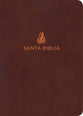 Rvr 1960 Biblia Compacta Letra Grande Marron (Red Letter Edition) (Compact Large Print)