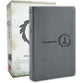 NLT Jesus-Centered Bible Charcoal (Red Letter Edition)