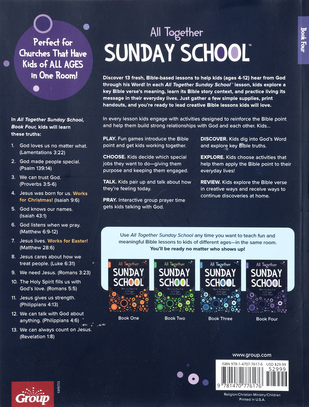 All Together Sunday School (Book 4): When You Have Kids of All Ages in One Room (Ages 4-12)