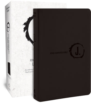 NLT Jesus-Centered Bible, Large Print, Black (Red Letter Edition)