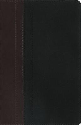 NIV Study Bible Chocolate/Black Duo-Tone Personal Size