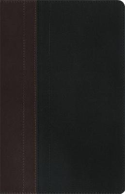 NIV Study Bible Chocolate/Black Duo-Tone Personal Size
