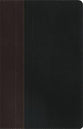 NIV Study Bible Chocolate/Black Duo-Tone Personal Size