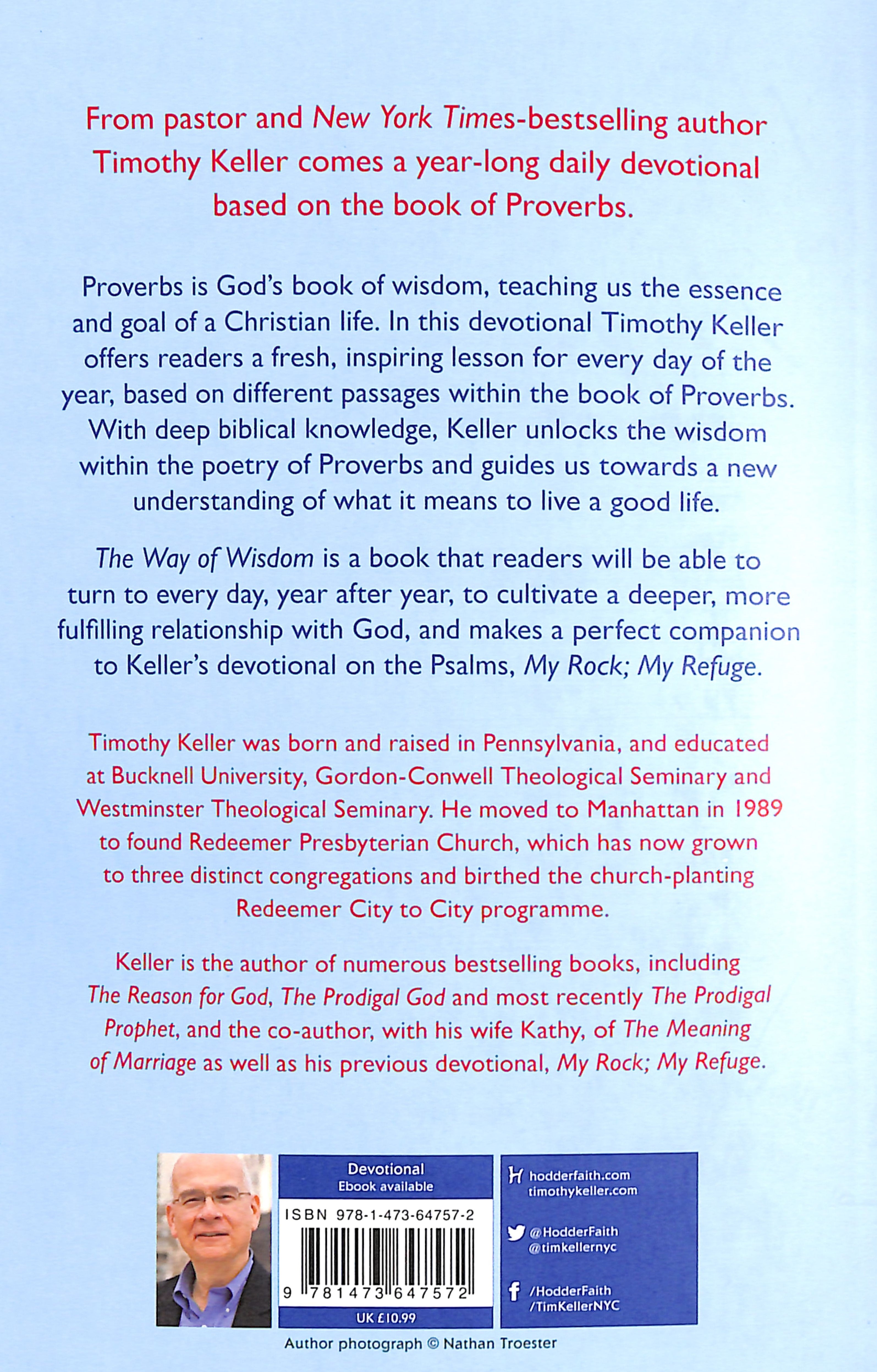 The Way of Wisdom: A Year of Daily Devotions in the Book of Proverbs