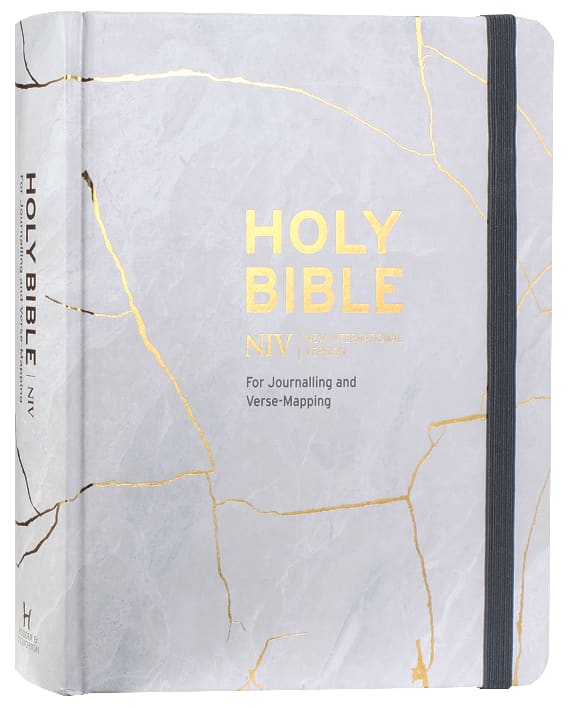 NIV Verse Mapping Bible Kintsugi Grey