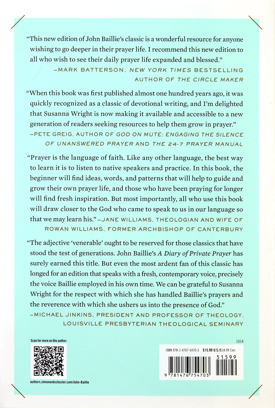 A Diary of Private Prayer (Updated & Revised 2014)