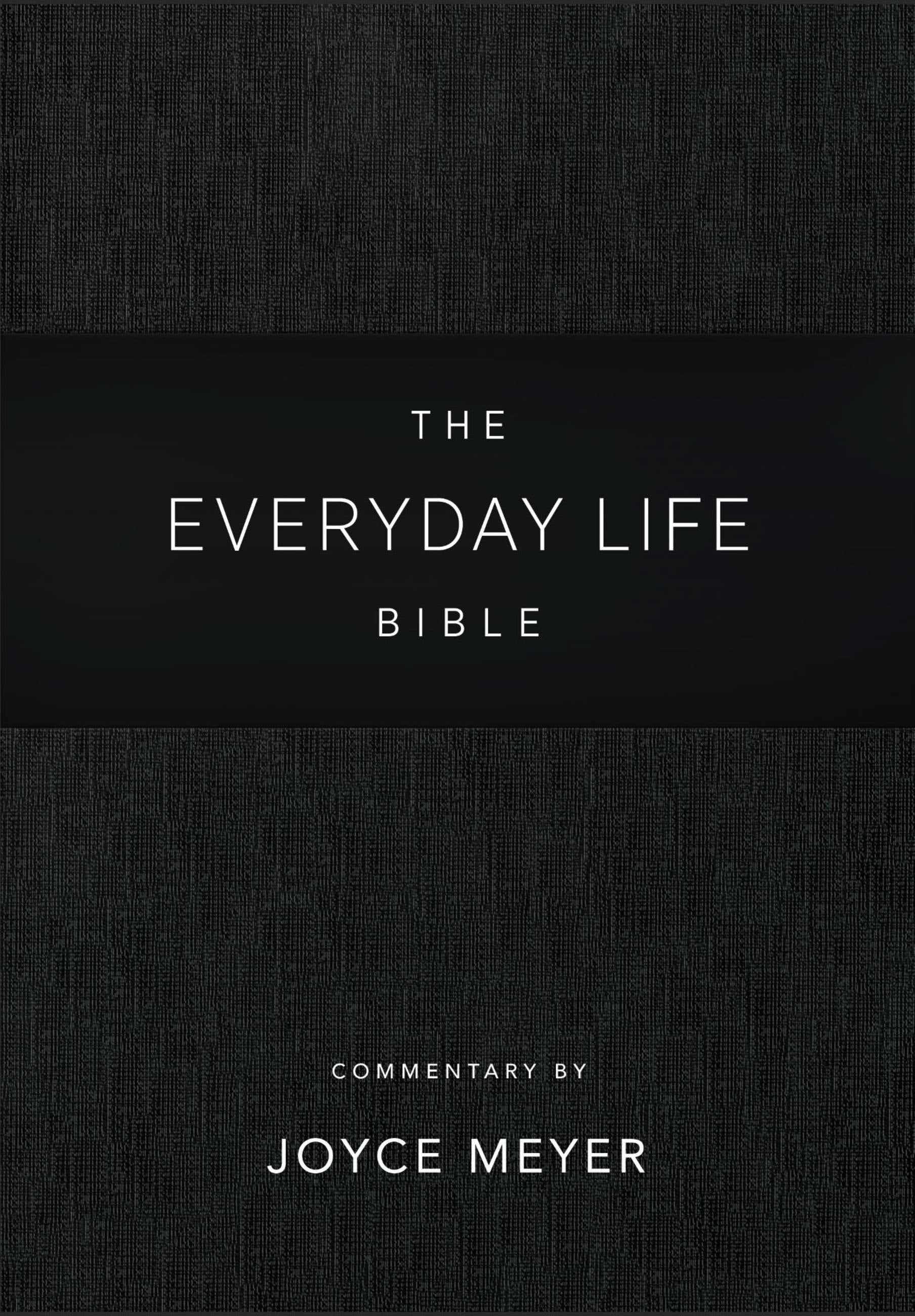 Amplified The Everyday Life Bible Black