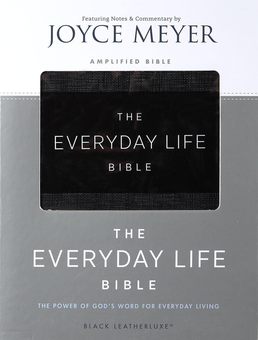 Amplified The Everyday Life Bible Black