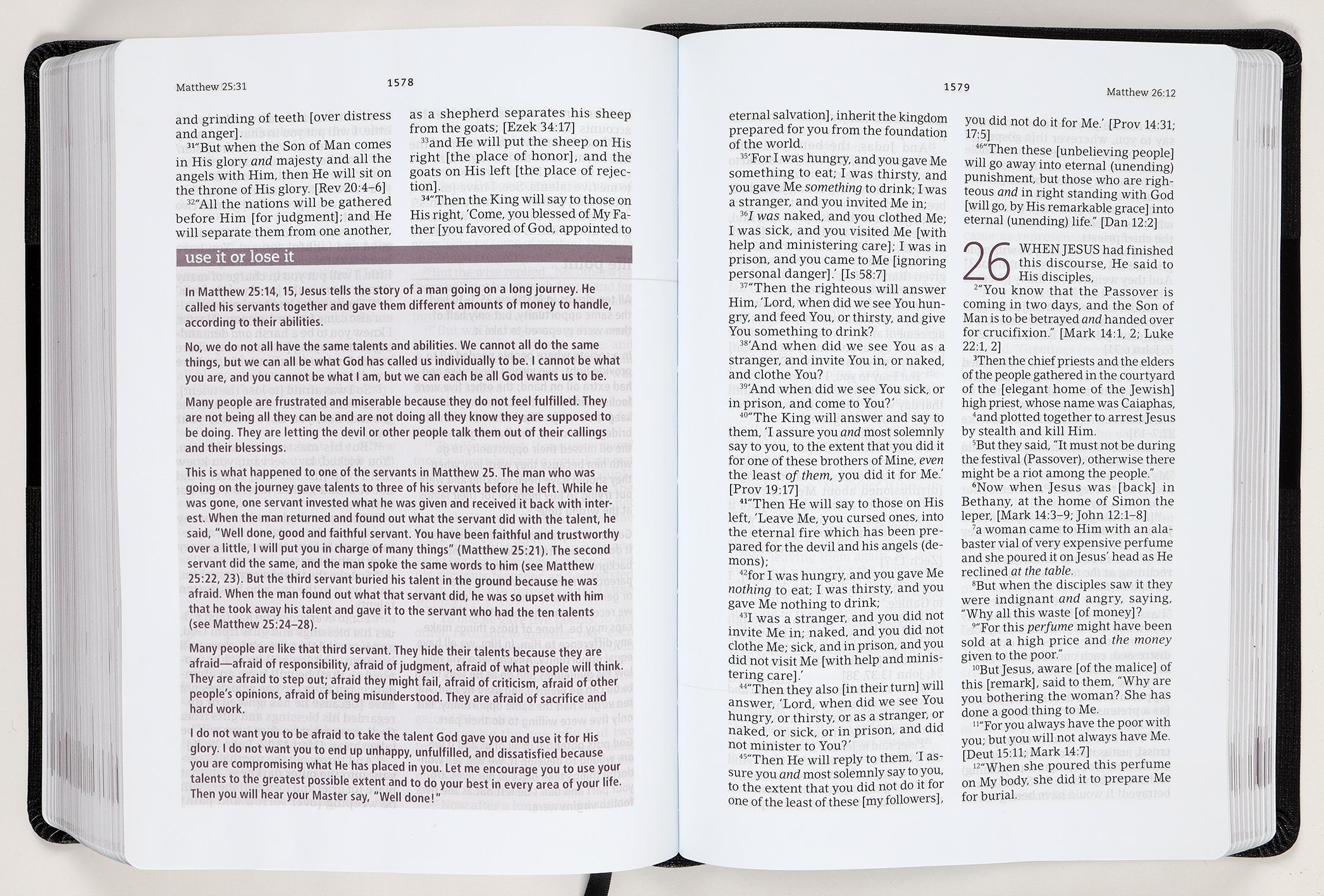 Amplified The Everyday Life Bible Black