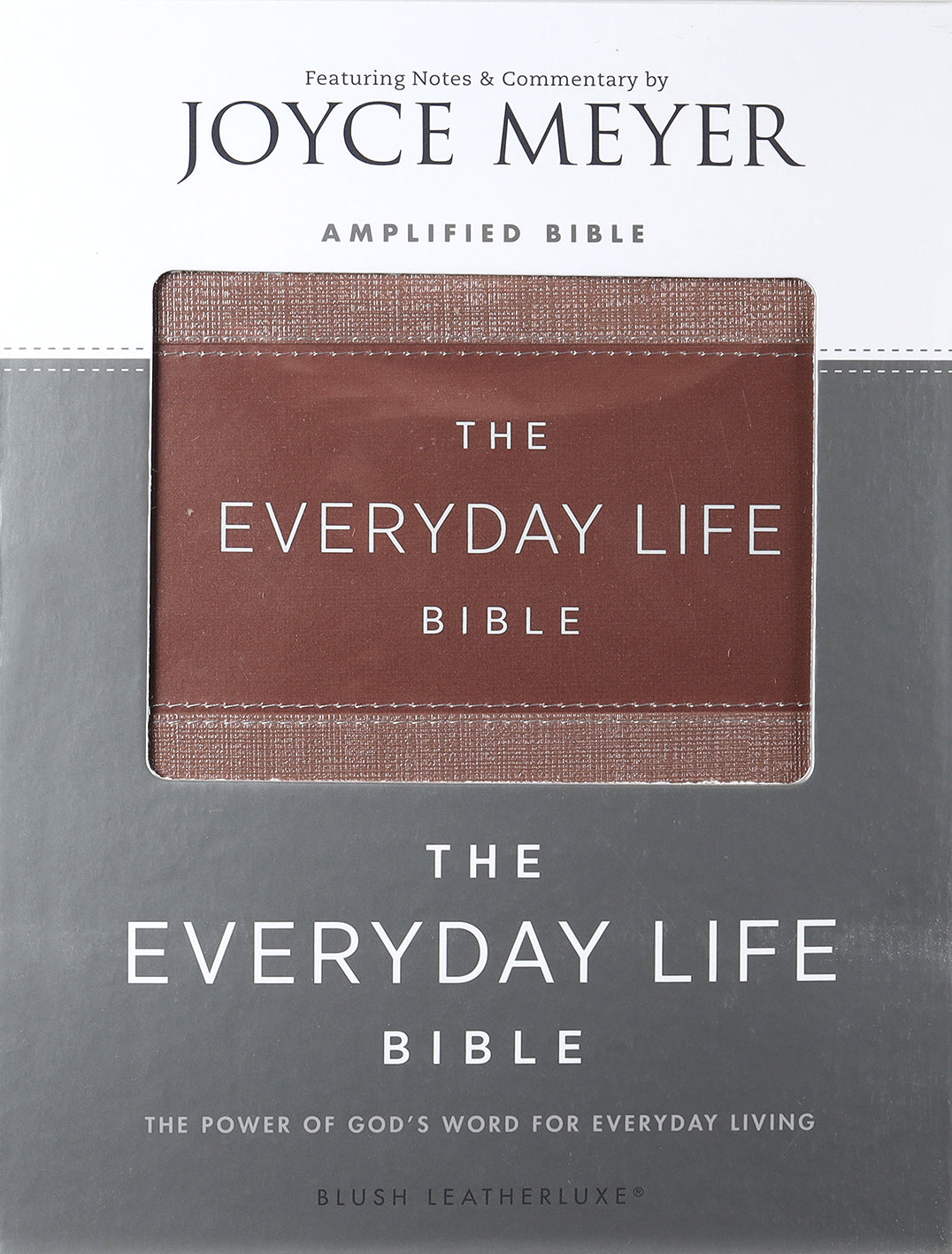 Amplified The Everyday Life Bible Blush