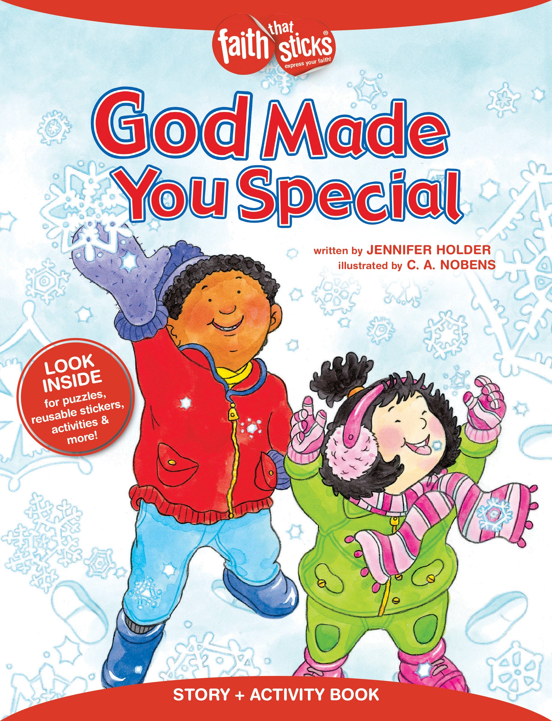 God Made You Special (Incl. Stickers & Puzzles) (Faith That Sticks Story & Activity Book Series)