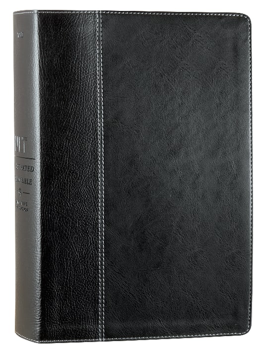 NLT Illustrated Study Bible Black/Onyx (Black Letter Edition)