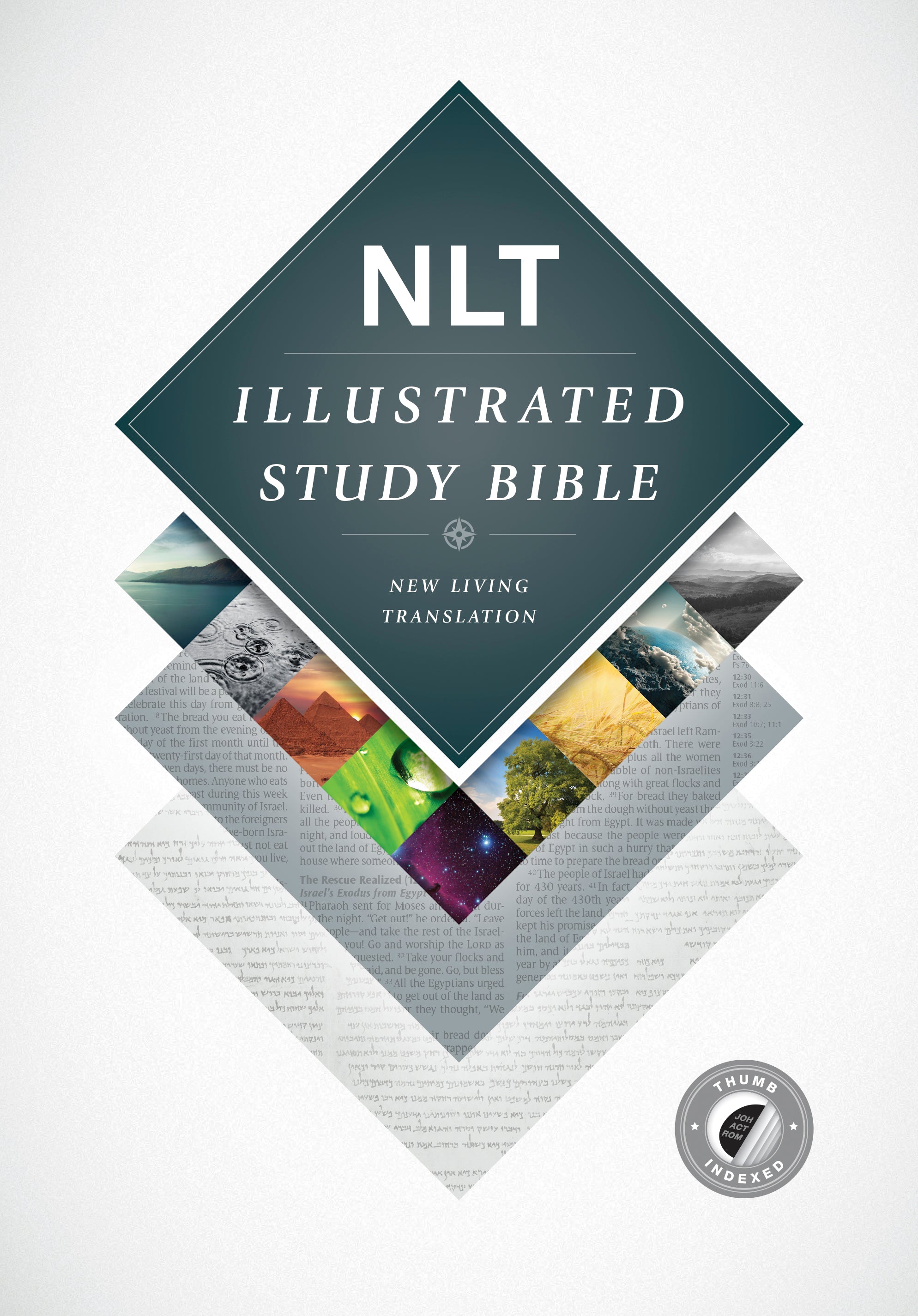 NLT Illustrated Study Bible Indexed (Black Letter Edition)