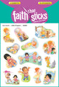 Little Prayers (6 Sheets, 78 Stickers) (Stickers Faith That Sticks Series)