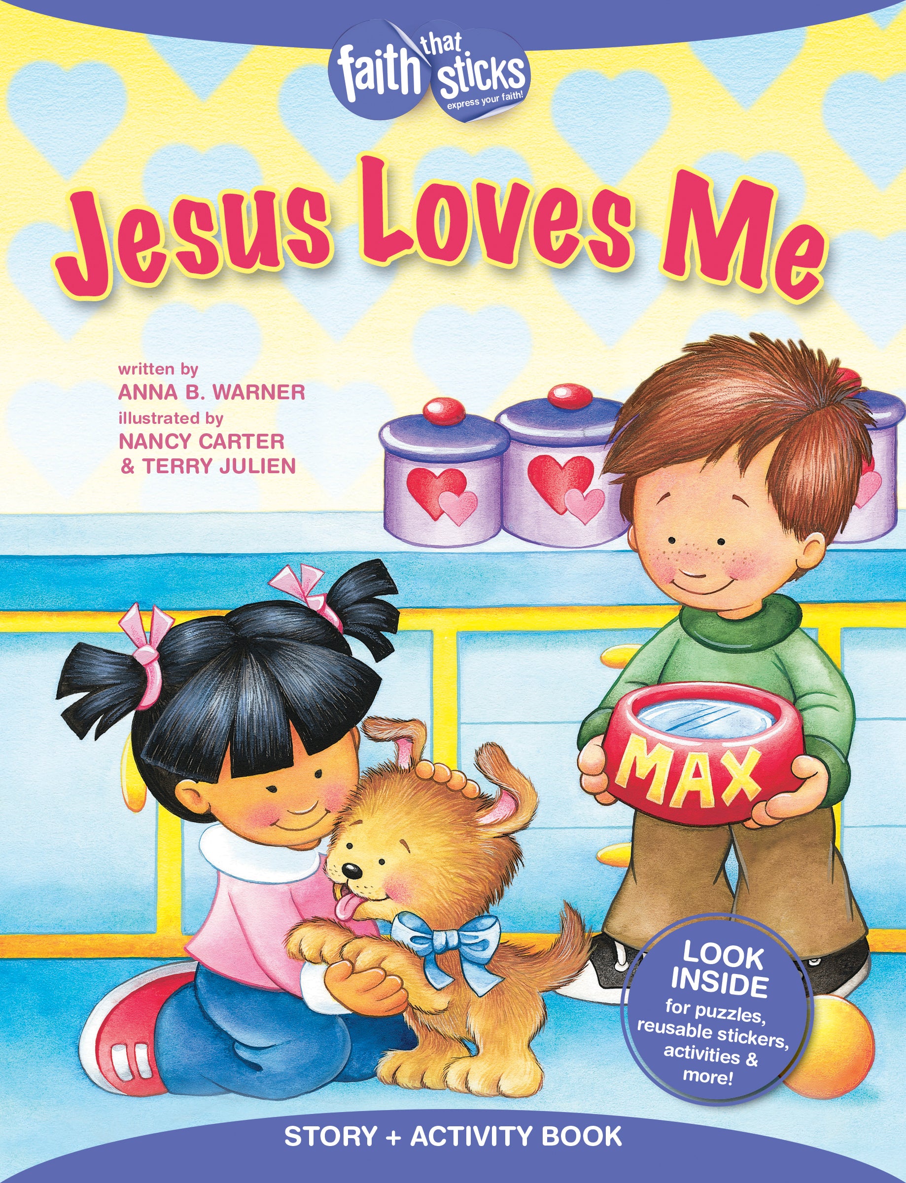 Jesus Loves Me (Reusuable Stickers) (Faith That Sticks Story & Activity Book Series)