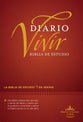 Rvr60 Biblia De Estudio Del Diario Vivir Burgundy (Red Letter Edition)