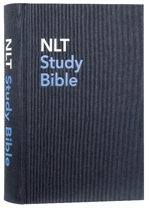 NLT Study Bible Indexed Blue (Red Letter Edition)