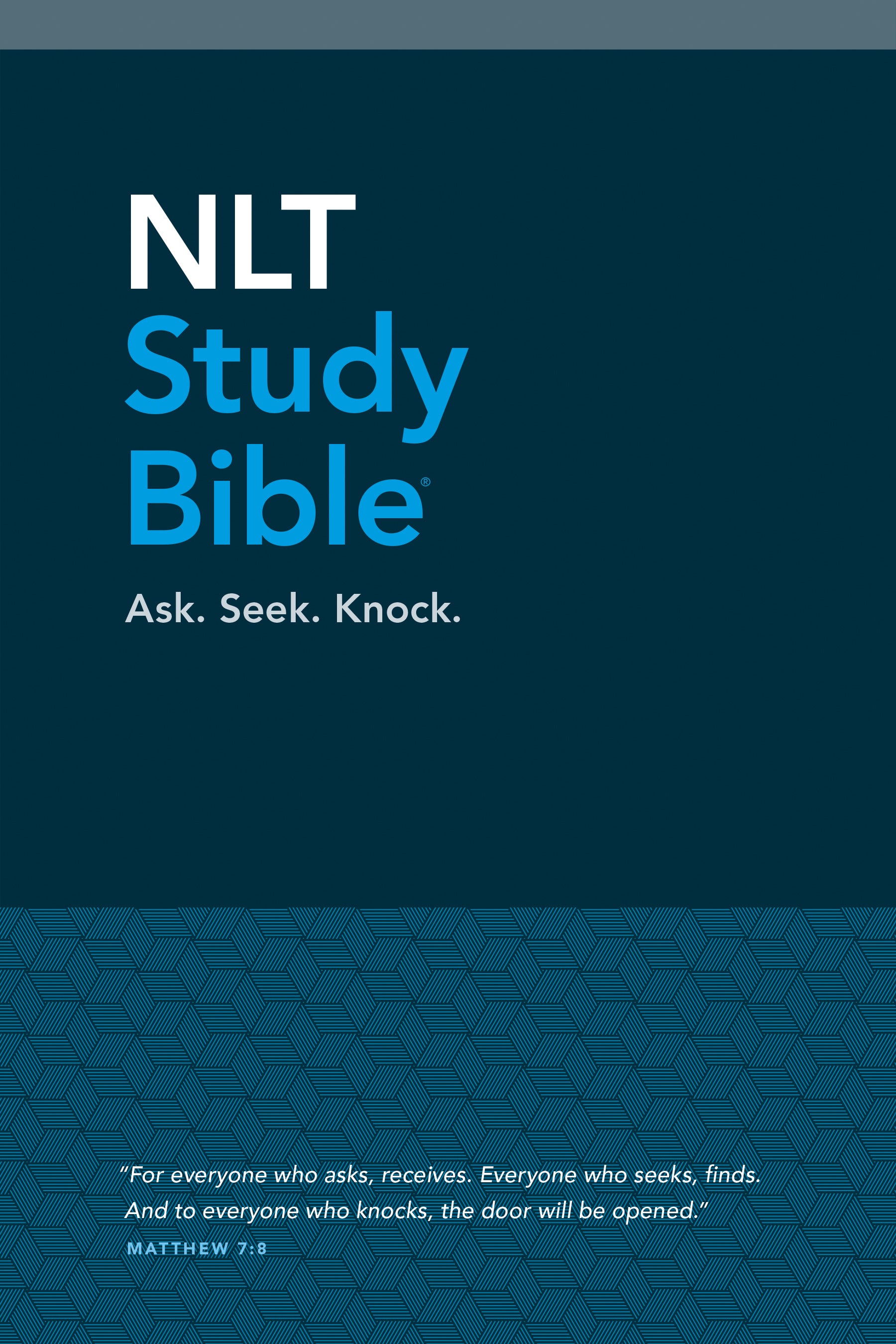 NLT Study Bible Blue (Red Letter Edition)