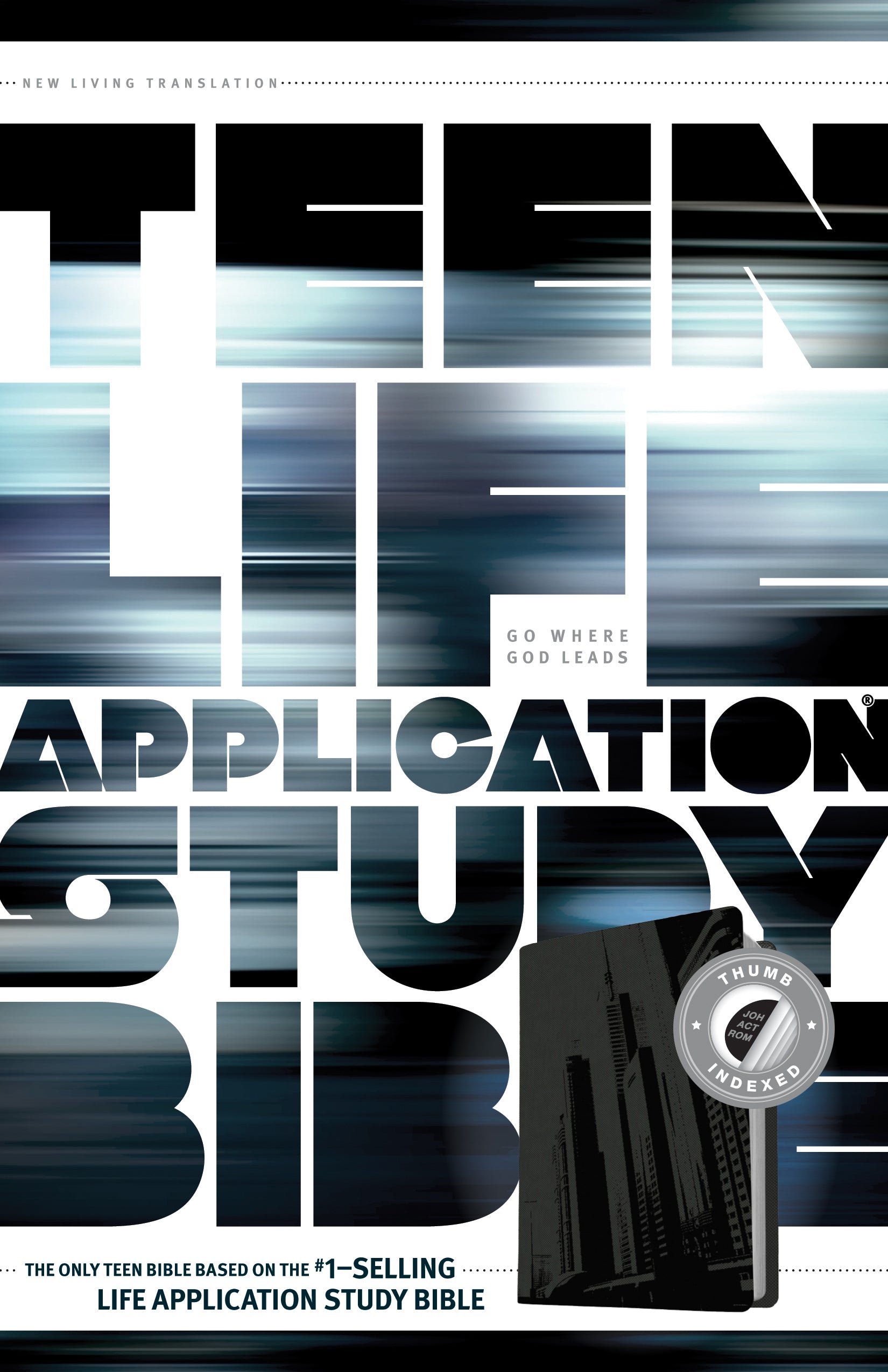 NLT Teen Life Application Study Bible Indexed Steel (Black Letter Edition)